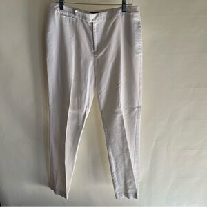 Lauren Ralph Lauren Camaron Trousers Chinos Pants Sz 14 Women’s Flat Front EUC